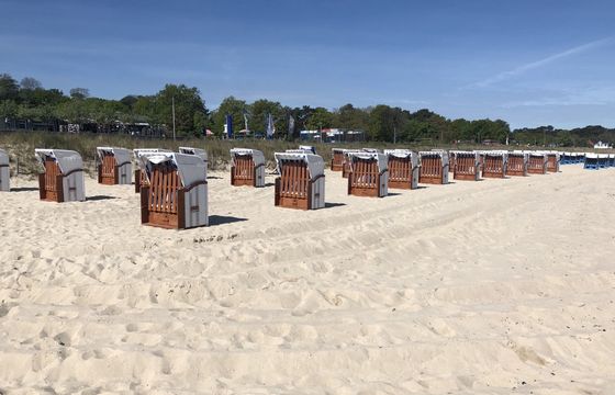 Strandkorbvermietung - Andre Hasse - Strandansicht