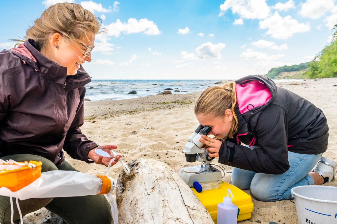 Forschungsstation Ostsee - Experimente im Strandlabor