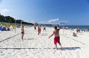 Spaß & Spiel mit Beach- oder Volleyball