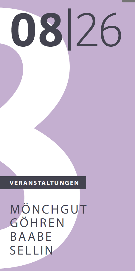 Mönchguter Veranstaltungskalender – August 2026